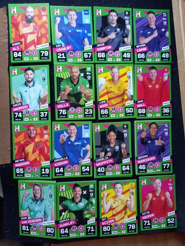 Full set topps cricket - set,