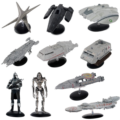 Eaglemoss battlestar galactica - battlestar,