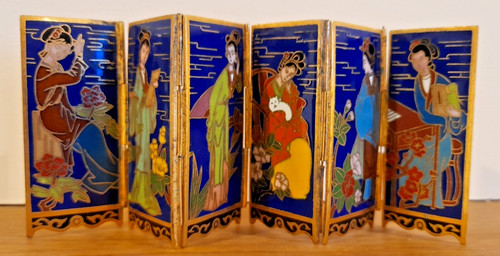 Japanese miniature cloisonné - japanese,