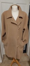 Vintage, FIRST AVENUE Camel,  Wool & Cashmere Coat Size 18 