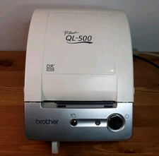 Brother P-Touch QL-500 Thermal Label Printer with  power Cable Preowned 