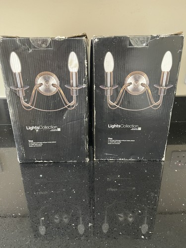 Pair vas birdcage - pair, 2-light