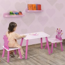 3 Pcs Kids Princess & Crown