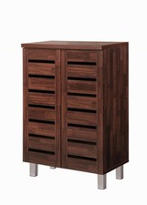 Dirty Oak 2-Door Shoe Cabinet