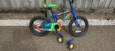 Apollo Blue Rainbow Kids Childs Children's Bike Bicycle