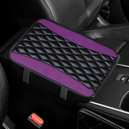 Leather car center console - car,