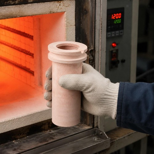 Ceramic melting crucible - ceramic,