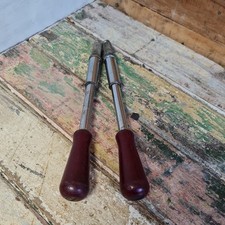 2 x Vintage Stanley Yankee No 130B Ratchet Screwdriver tools woodworking shed