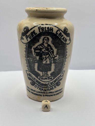 Old stoneware advertising