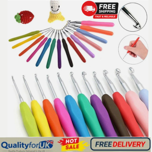 Ergonomic crochet hook - ergonomic, easy