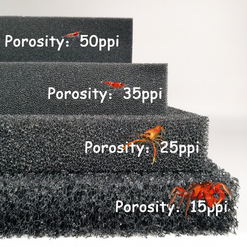 Thick black aquarium filter - black,