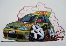 Seat Repsol Rally. Classic Car