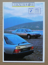 Renault 25 GTS TX GTX Turbo UK