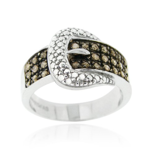 925 silver 4ct champagne - 1/4ct,