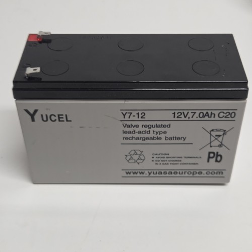 Yuasa youvolt 12v - y7-12, 7ah