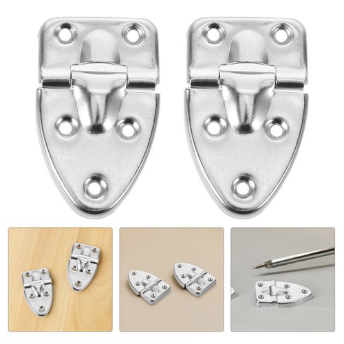 Silver case hinge heavy duty - silver,