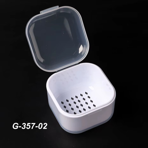 Nail drill bit cleaning box - drill,