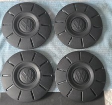 T5 T6 VW centre Hub Caps X 4 TRANSPORTER VAN GOOD COND.