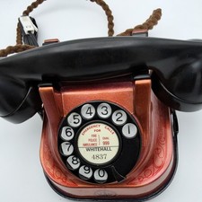 Vintage belgian bell telephone - vintage,