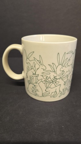 Vintage ceramic bunny coffee - vintage,