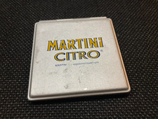 MARTINI CITRO Folding Compact Pocket Mirror. Advertising. Retro.