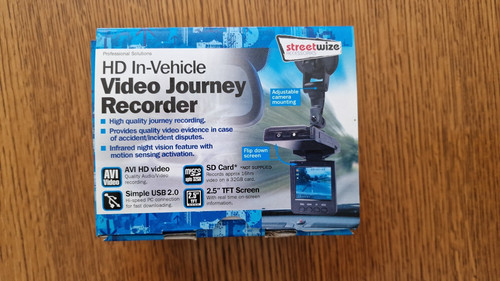 Streetwize vehicle video - in,