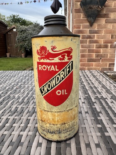 Vintage royal snowdrift oil - royal,