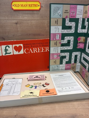 1965 careers board - board, game