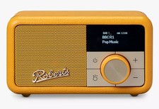Roberts Revival Petite DAB+ FM Bluetooth Portable Digital Radio Yellow C Grade