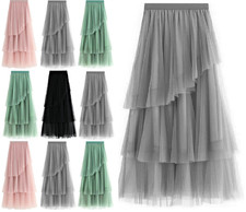 Ladies 3 Layers Tutu 110 Skirt Ballet Dance Fancy Dress Hen Party Kids UK