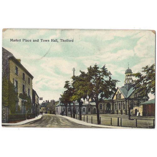Thetford market place and - market,