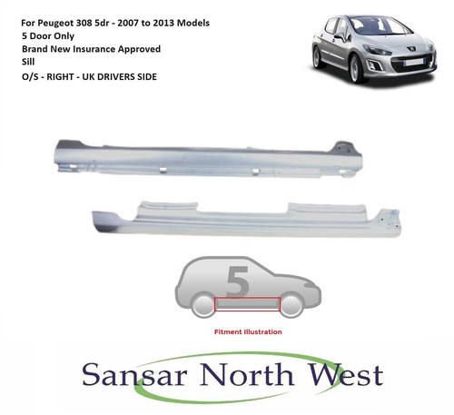 For peugeot 308 - door,