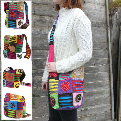Ethnic patchwork sling - patchwork,
