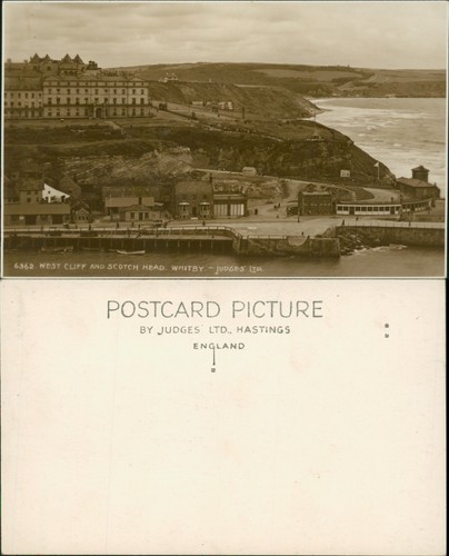 Whitby west cliff and - west,