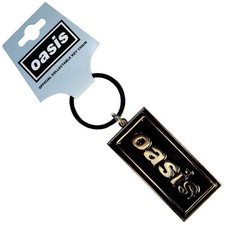 Oasis Logo metal Keyring