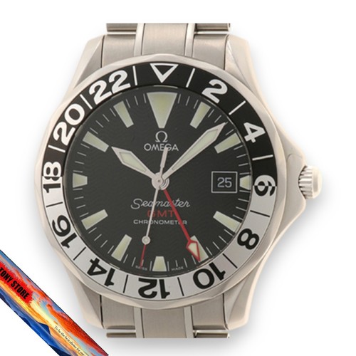 Omega seamaster gmt stainless - gmt,