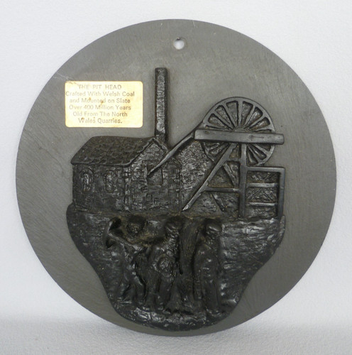 Welsh coal mining wall - welsh,