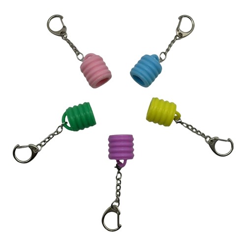 Portable lip gloss keychain - lip,