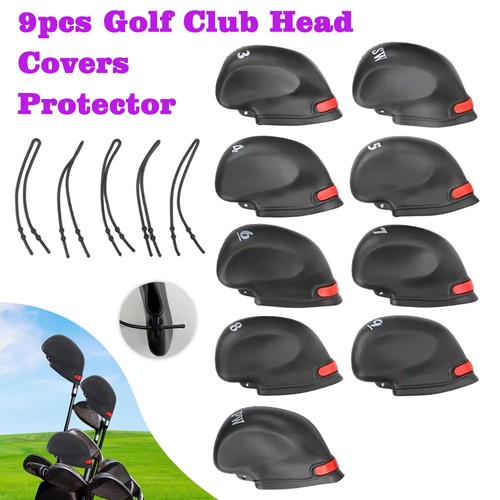 9pcs golf club iron head - club,