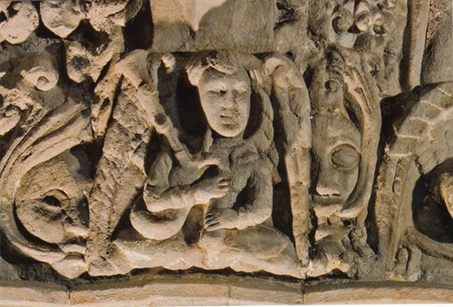 Postcard stone carving rosslyn - postcard,