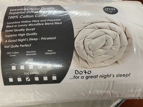 Tog super king duvet pure - super,