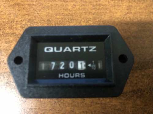 Hour meter clock for - hour,