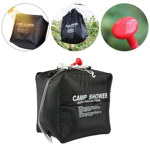 Portable 40l solar heated - portable,