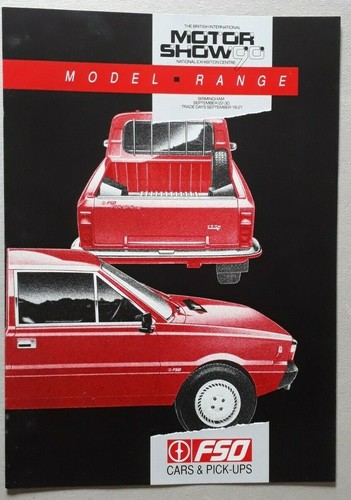 Fso range brochure - fso, 1990