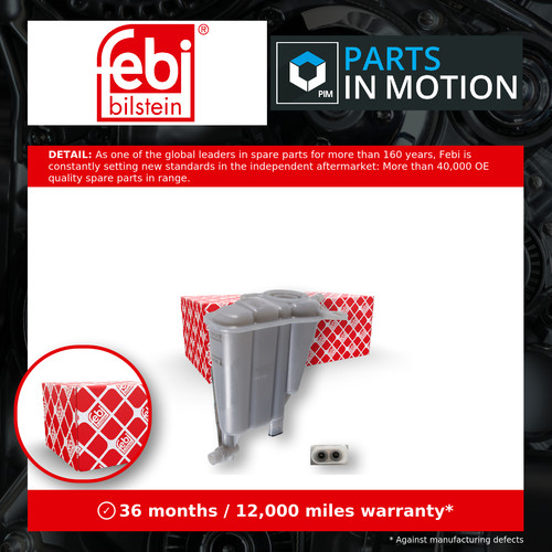 Coolant expansion tank fits - tank,