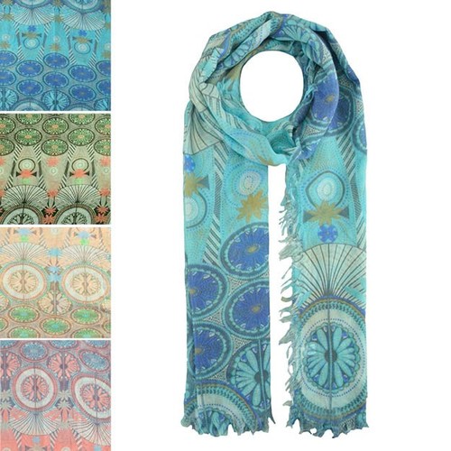 Artistic lady women scarf - artistic,