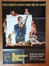 James Bond On Her Majesty's Secret Service,  Original Movie Poster 1969