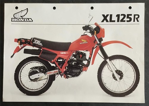 Honda xl125r off - honda, on/off