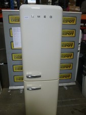 Smeg Fridge Freezer Cream