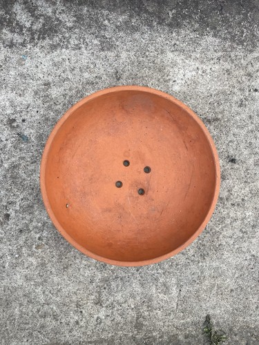 Clay pigeon nest bowl - clay,